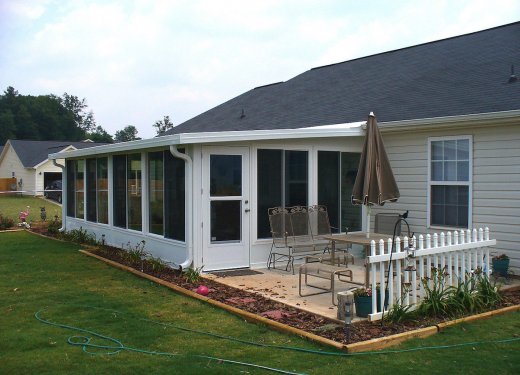 Sunroom with insulated roof near Greer, SC