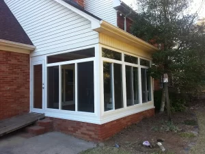 glass enclosed porch