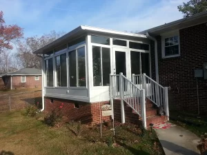 Sunroom with Insulated Panel Roof